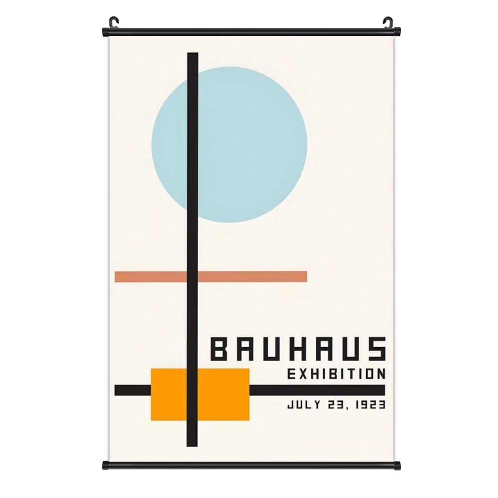 アートポスター バウハウス展1923 エキシビジョンポスター ヘルベルト・バイヤー バウハウス展ポスター ワイマール 1923年7